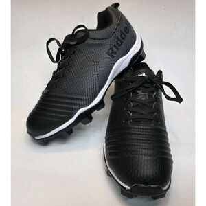 NEW Mens Size 6 Riddell Edge Low Cut RM Football Cleats, Black/White